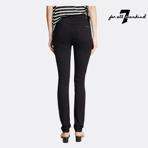 7 For All Mankind Women’s Gwenevere Ankle Skinny Mid Rise Jeans – Size 24 – B - Picture 3 of 8